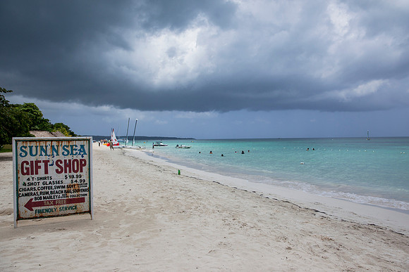 Negril in the afternoon