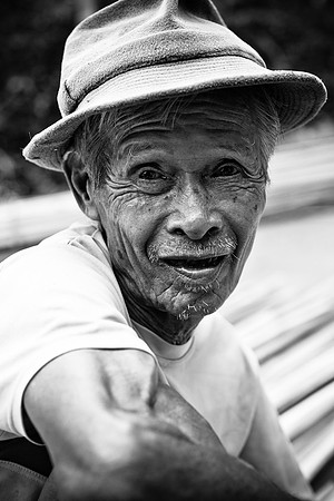 Portrait of old man