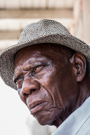 Portrait of man