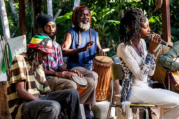 Good vibes at Rasta village I